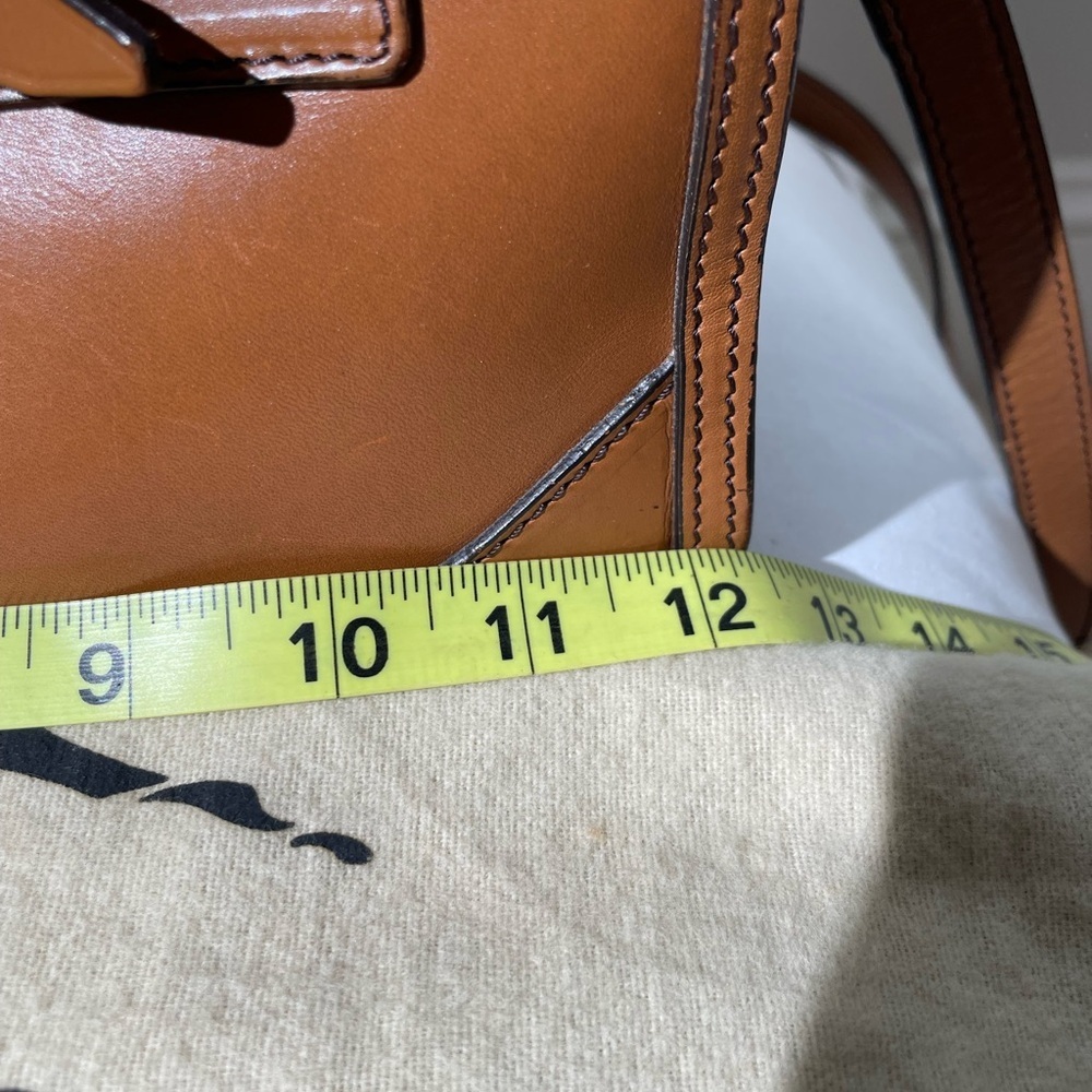 BURBERRY Alchester Bridle Belted DOCTORS Bag BROWN Purse Crossbody Leather ITALY - Picture 11 of 16